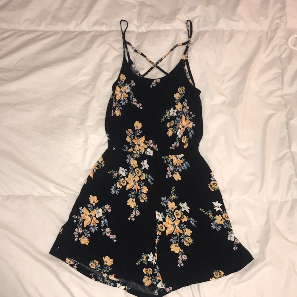 super cute floral romper